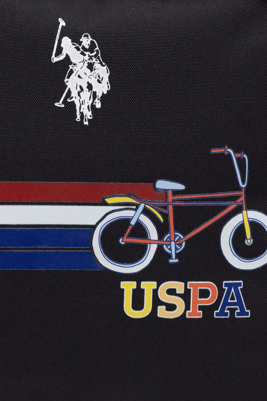 Черная школьная сумка для мальчика - U.s. polo assn фото 6