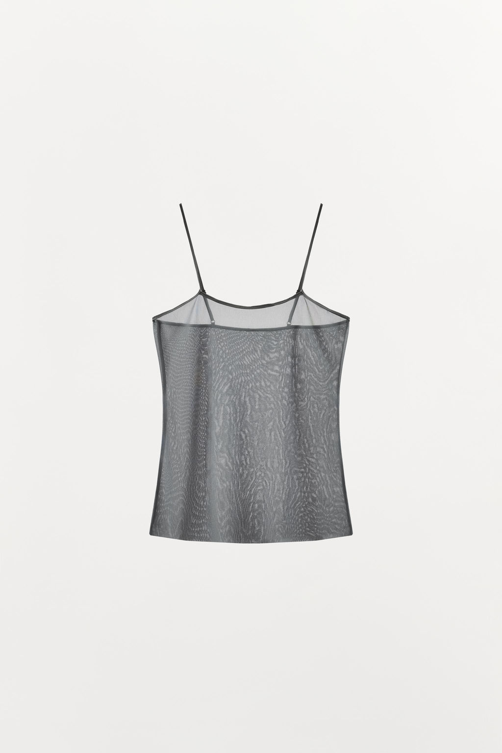 TOP TIRANTES TUL / Gris - Zara фото 7