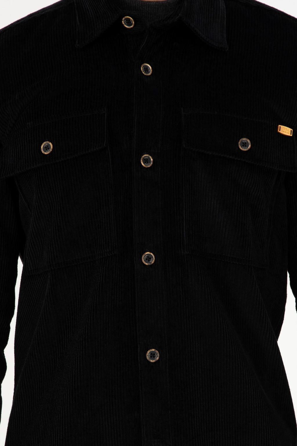 Мужская черная рубашка с длинным рукавом Неожиданная скидка в корзине - U.s. polo assn фото 6