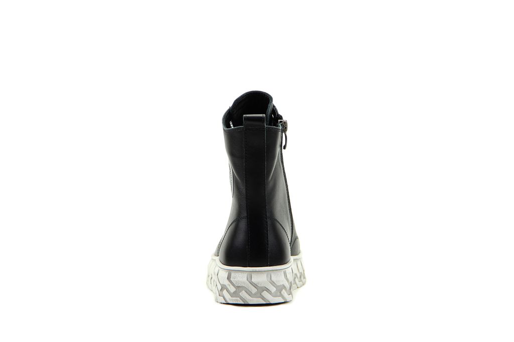 Ботинки EDART 215.icebergw. black/мех