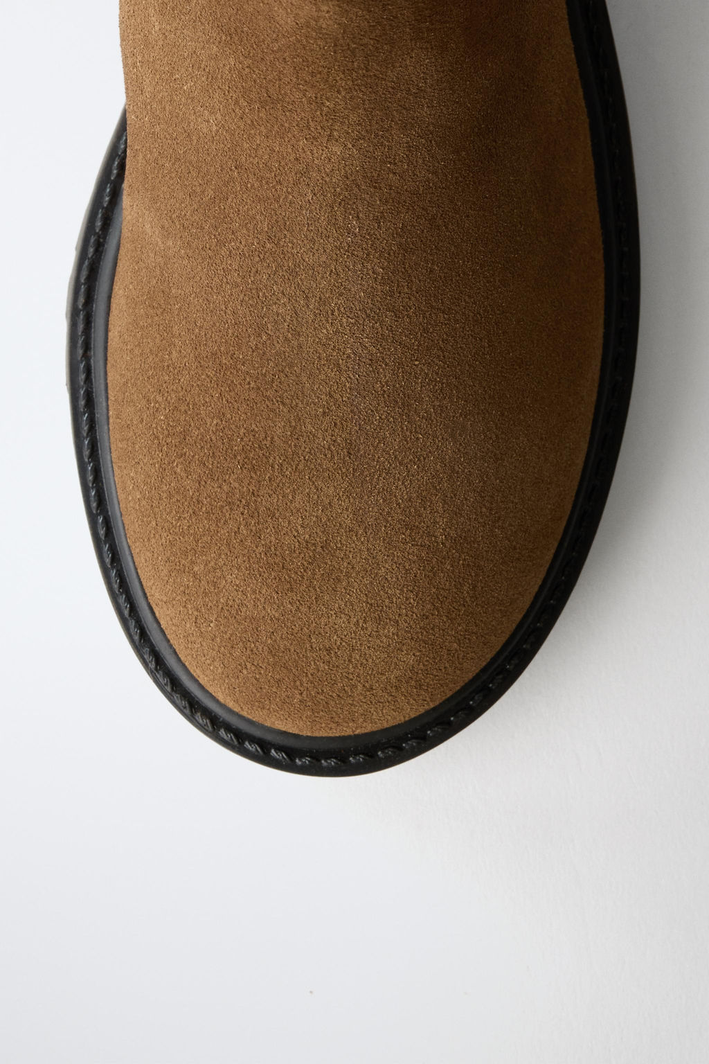 LEATHER CHELSEA ANKLE BOOTS - Zara фото 6