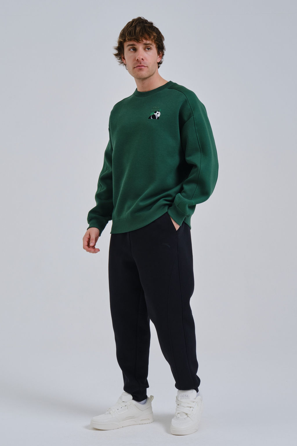 Свитшот Зеленый - Anta фото 6