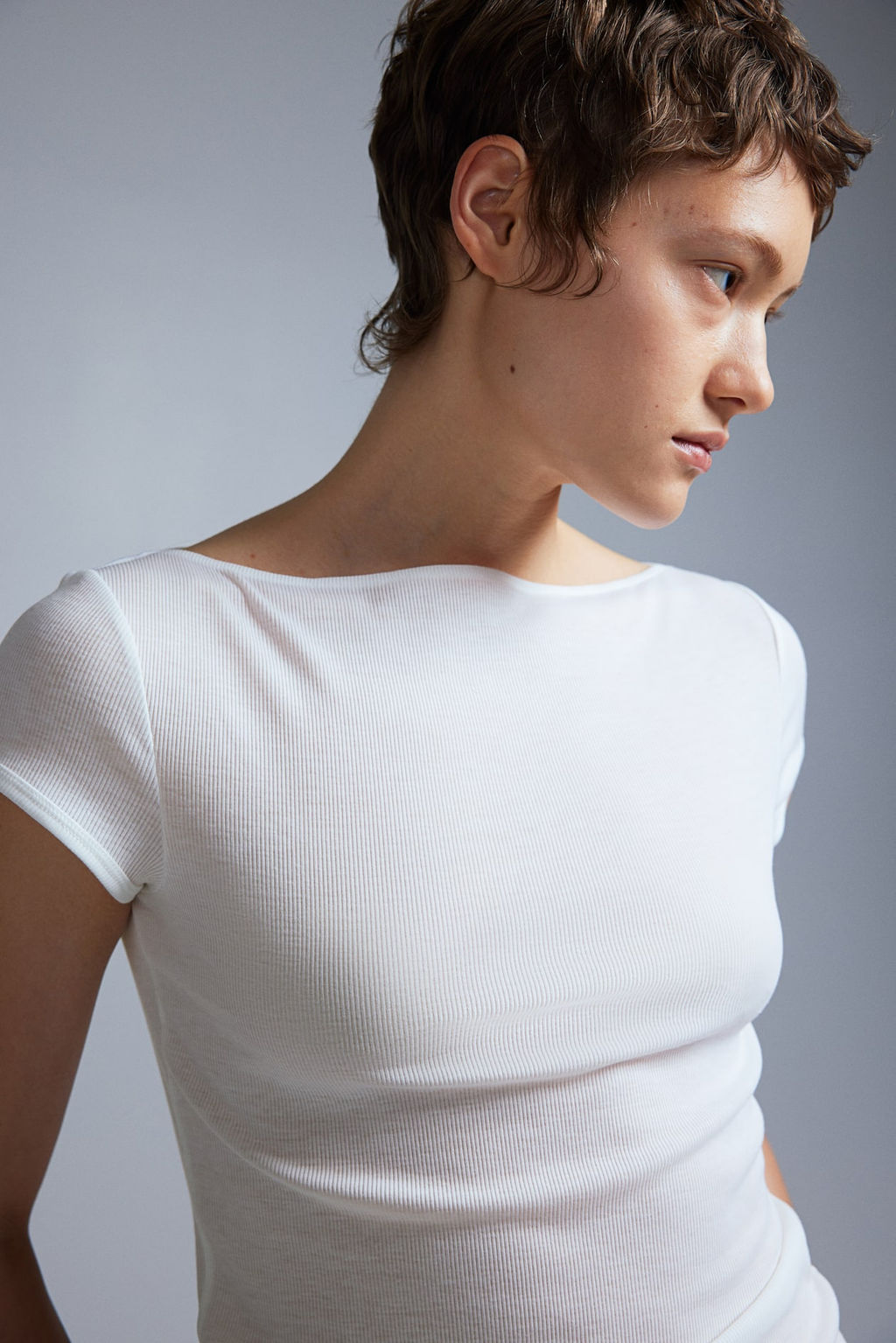 Camiseta transparente en canale - H&m фото 2