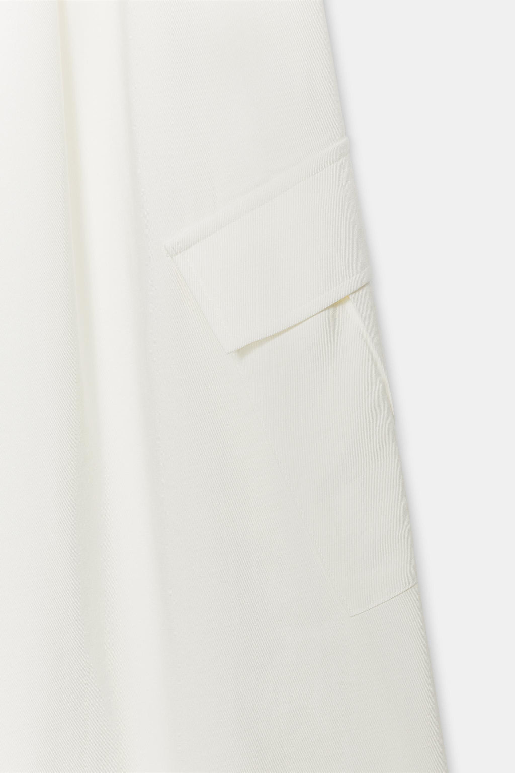 PANTAL?N CULOTTE BOLSILLOS / Crudo - Zara фото 8