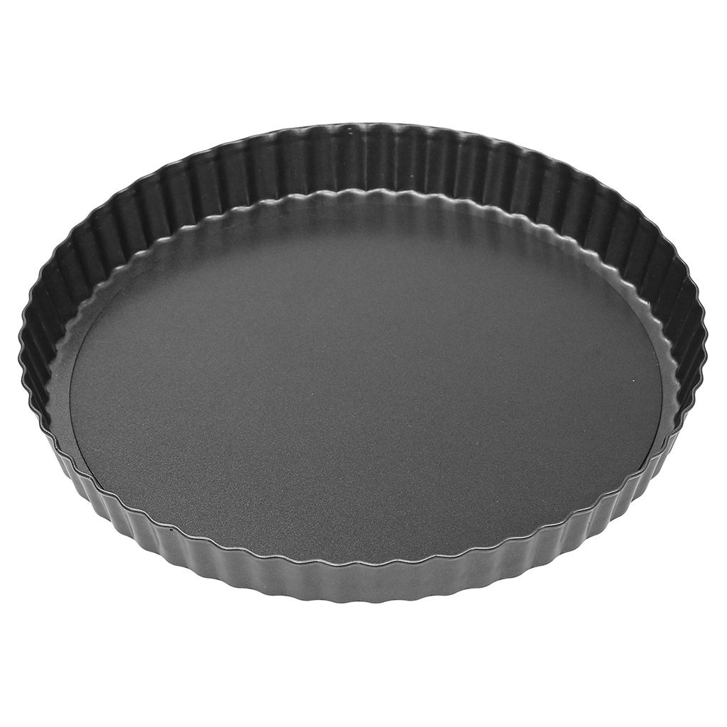 Форма для выпечки с антипригарным покрытием д26см h2,8см "Ромашка", волнистый борт, съемное дно (Китай)