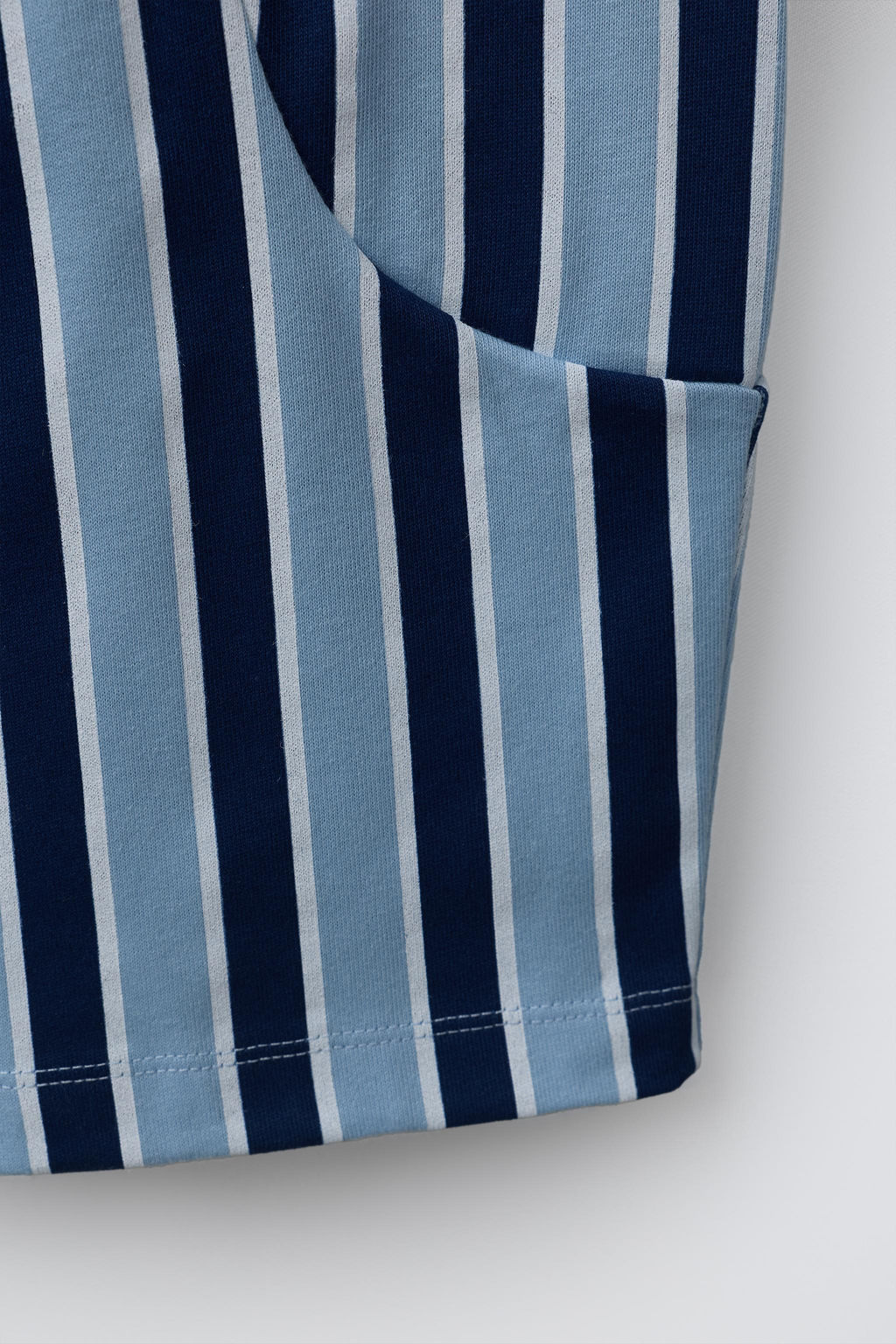 PANTAL?N RELAXED RAYAS / Azul claro - Zara фото 7