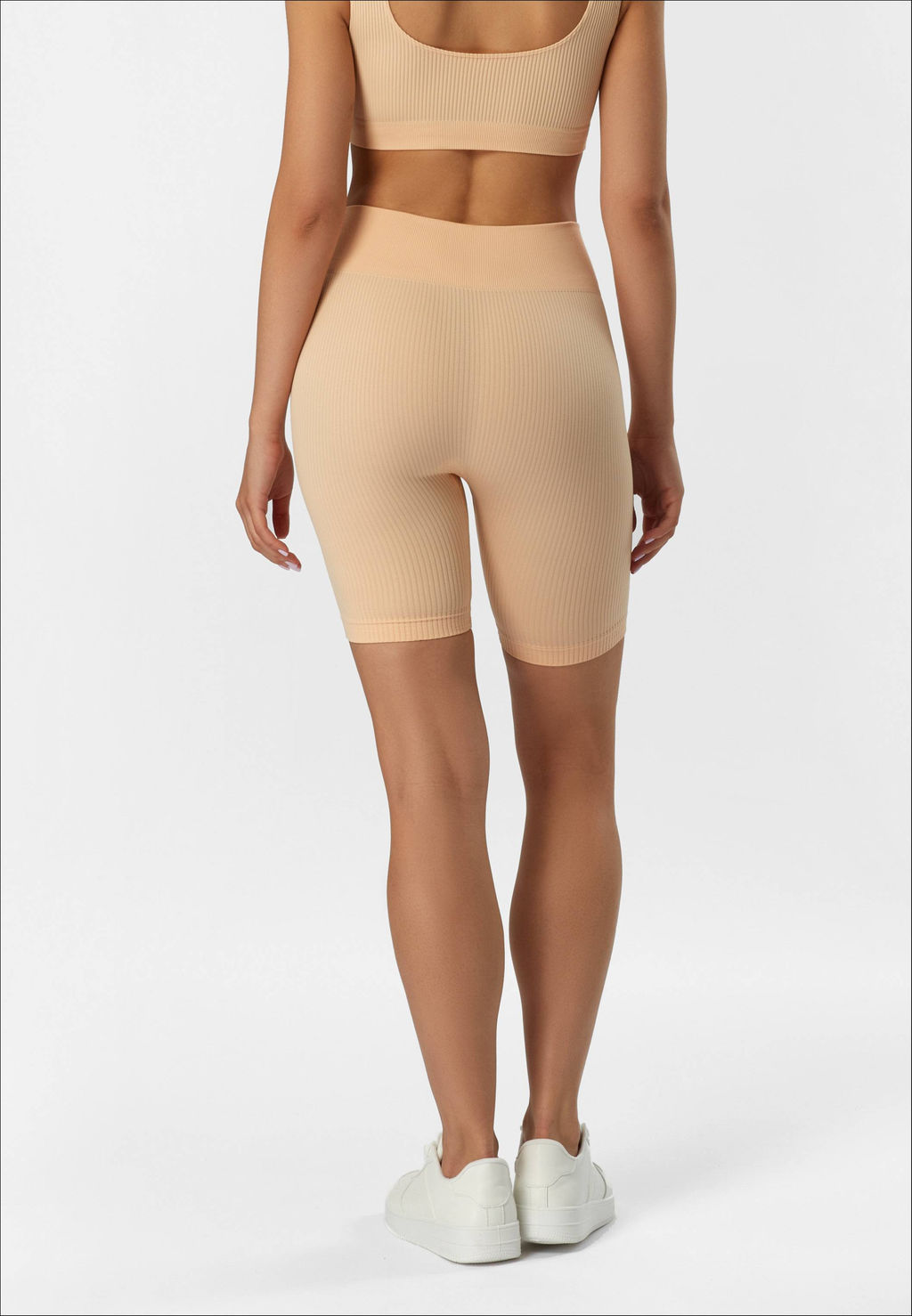 TEKSA Шорты женские высокая талия WHS 001 rose