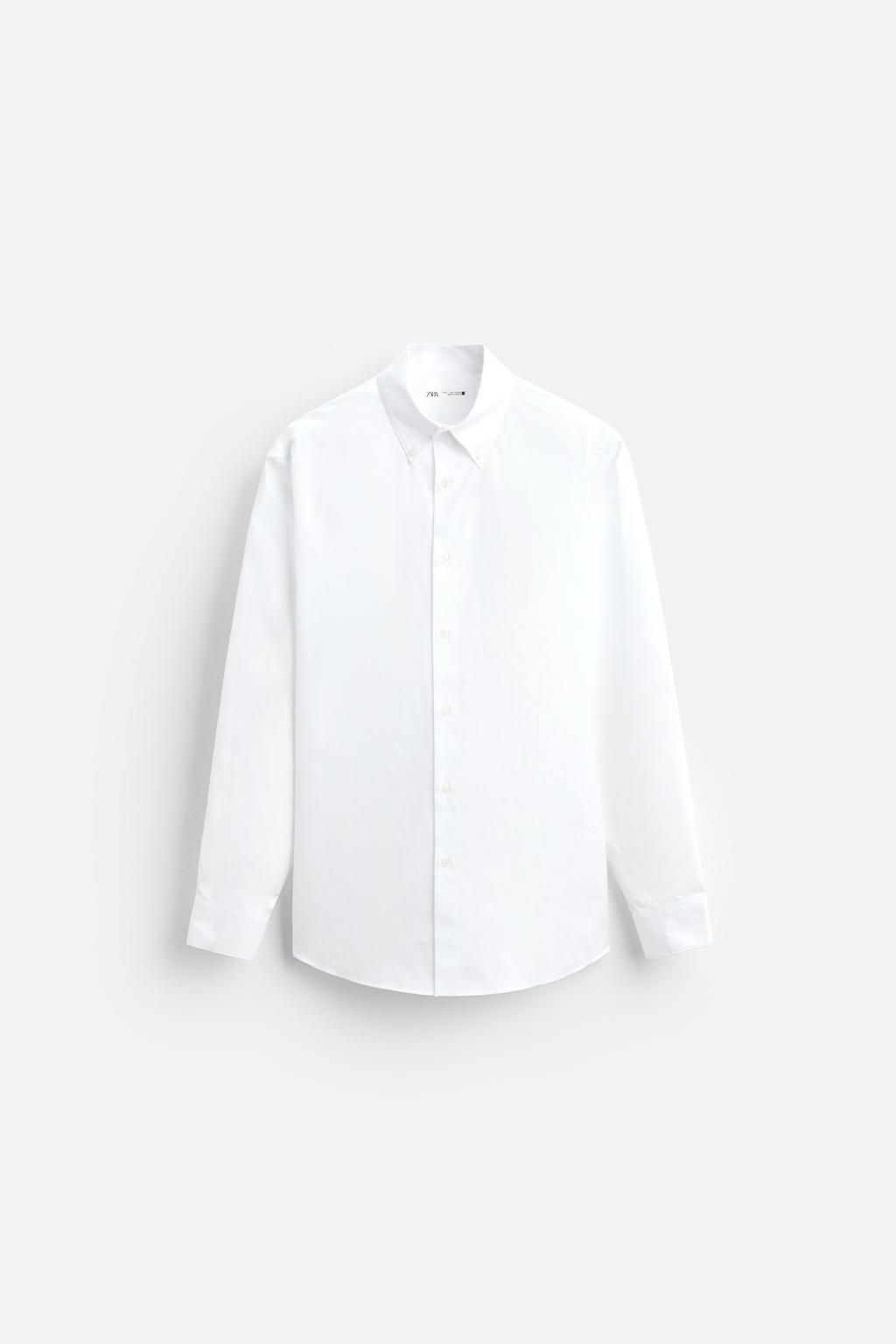 TEXTURED REGULAR FIT SHIRT - Zara фото 7