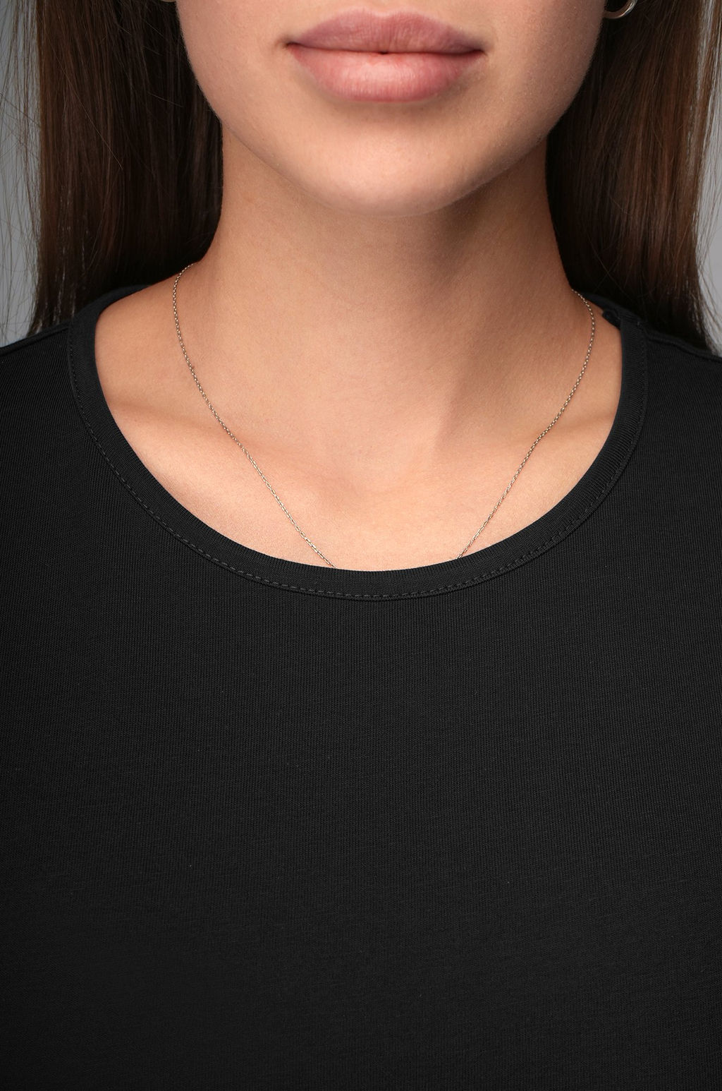 Женская футболка-туника с разрезами по бокам Happyfox