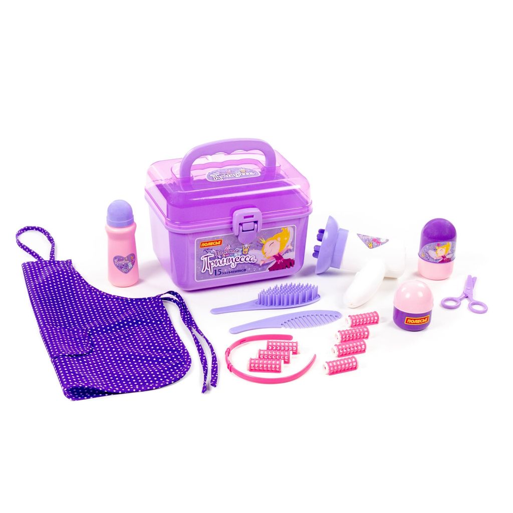 Набор Маленькая принцесса №12 (15 элементов) (в чемоданчике) - Полесье фото 4