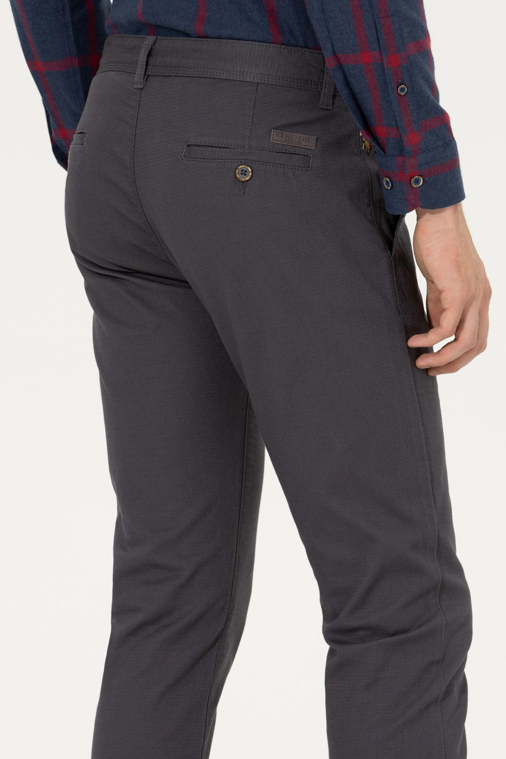 U. S. Polo Assn / Мужские антрацитовые брюки чинос - U.s. polo assn фото 21