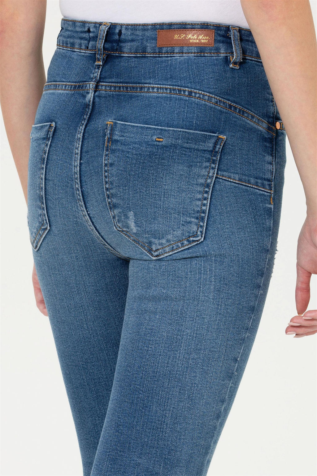U. S. Polo Assn Женские синие джинсовые брюки - U.s. polo assn фото 14