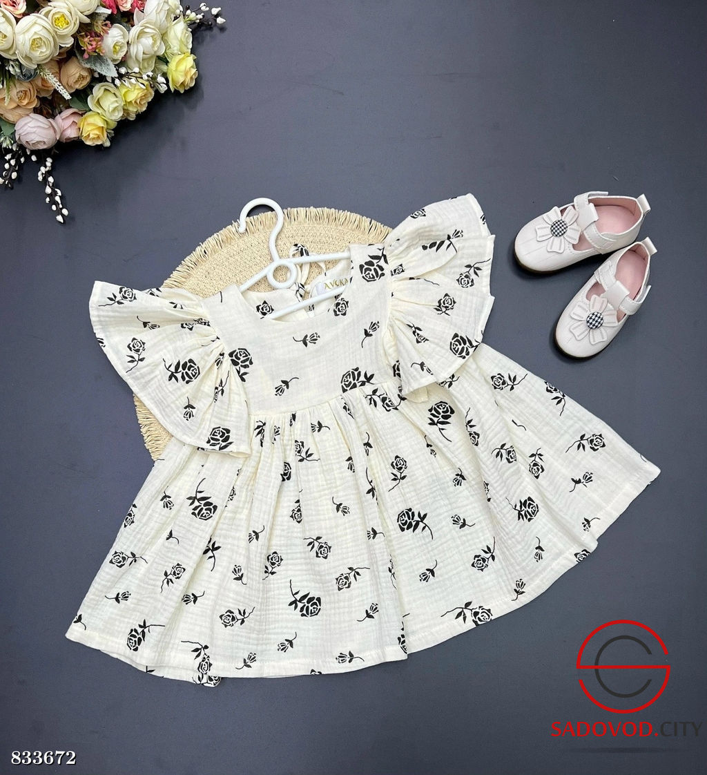 Муслиновое платье для девочек