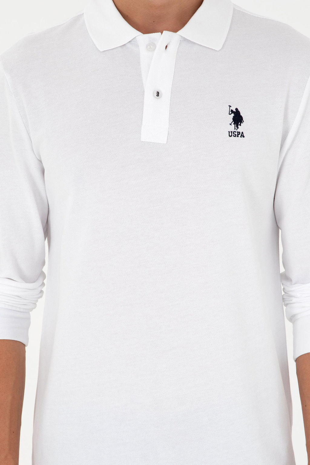 Мужской белый базовый свитшот Неожиданная скидка в корзине - U.s. polo assn фото 6