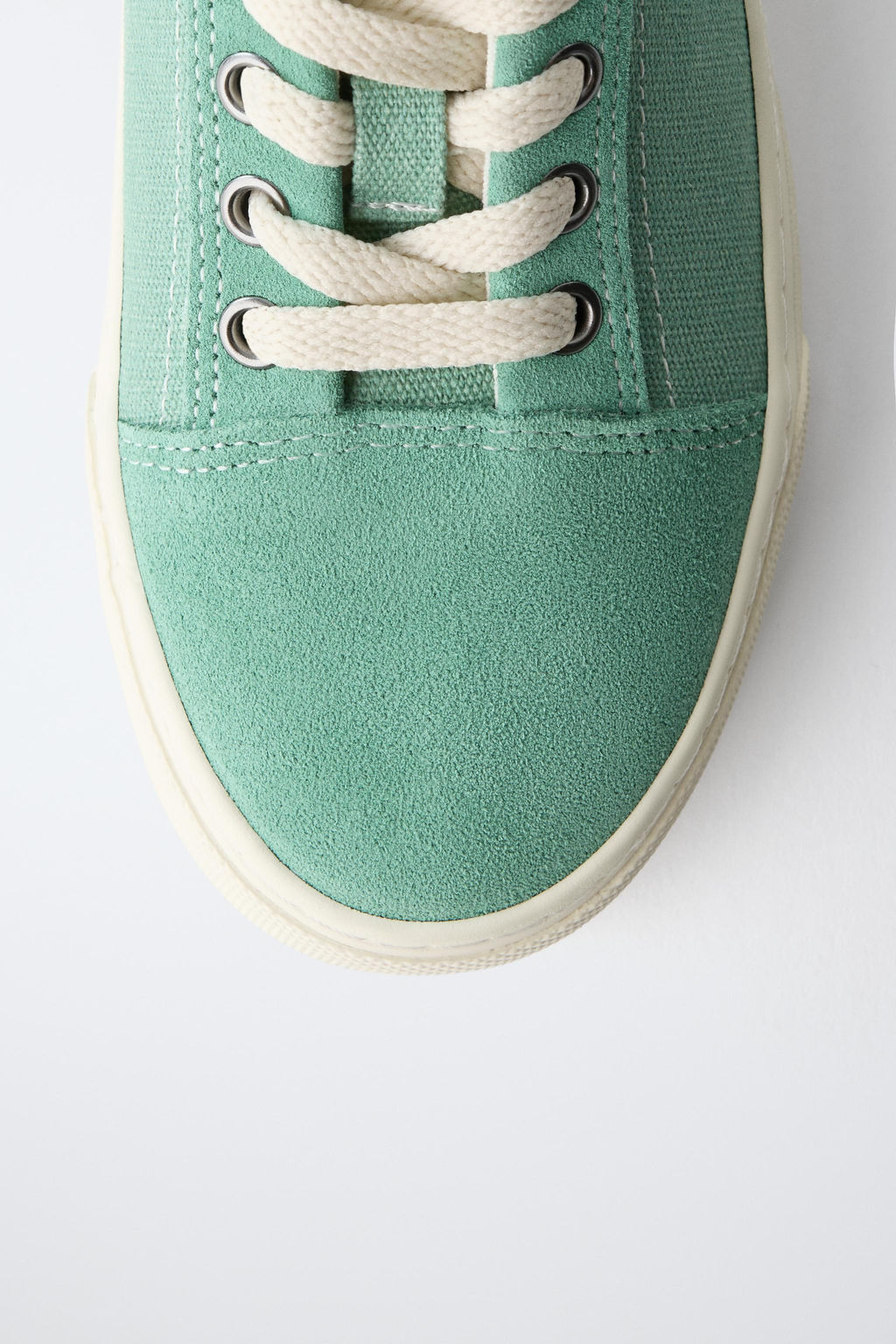 BAMBA CORDONES / Verde - Zara фото 4