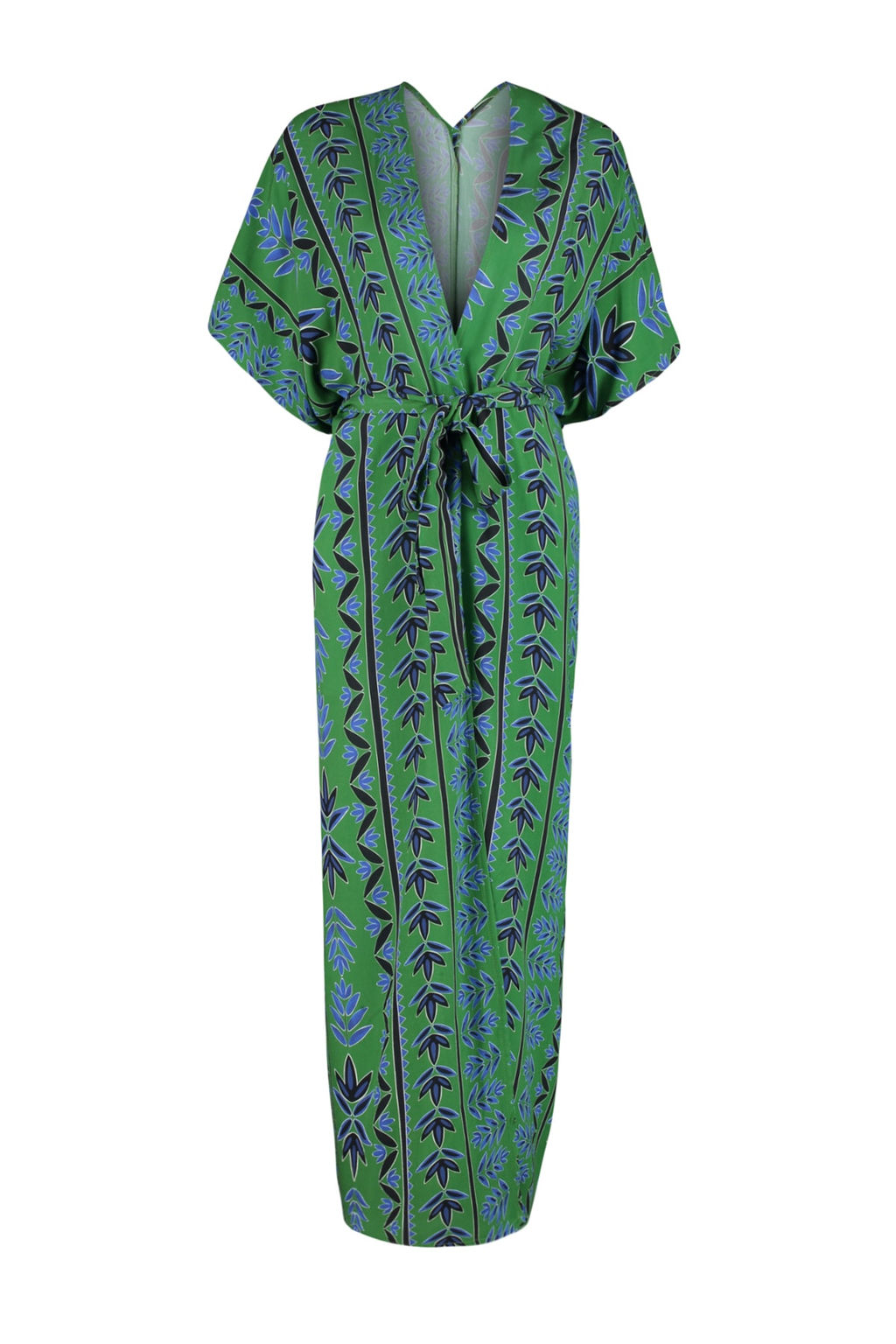 Yesil Etnik Desenli Kimono&Kaftan TBESS23KM00093 - Trendyolmilla фото 6