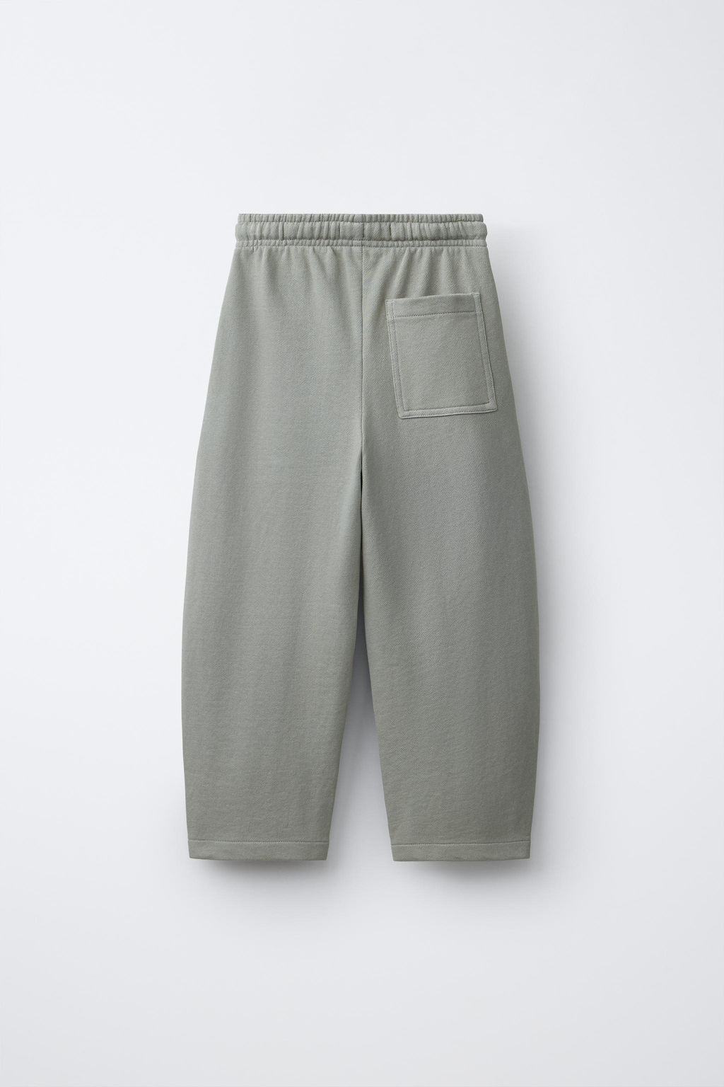 PANTAL?N BARREL GARMENT DYE CORTES / Crudo medio - Zara фото 2