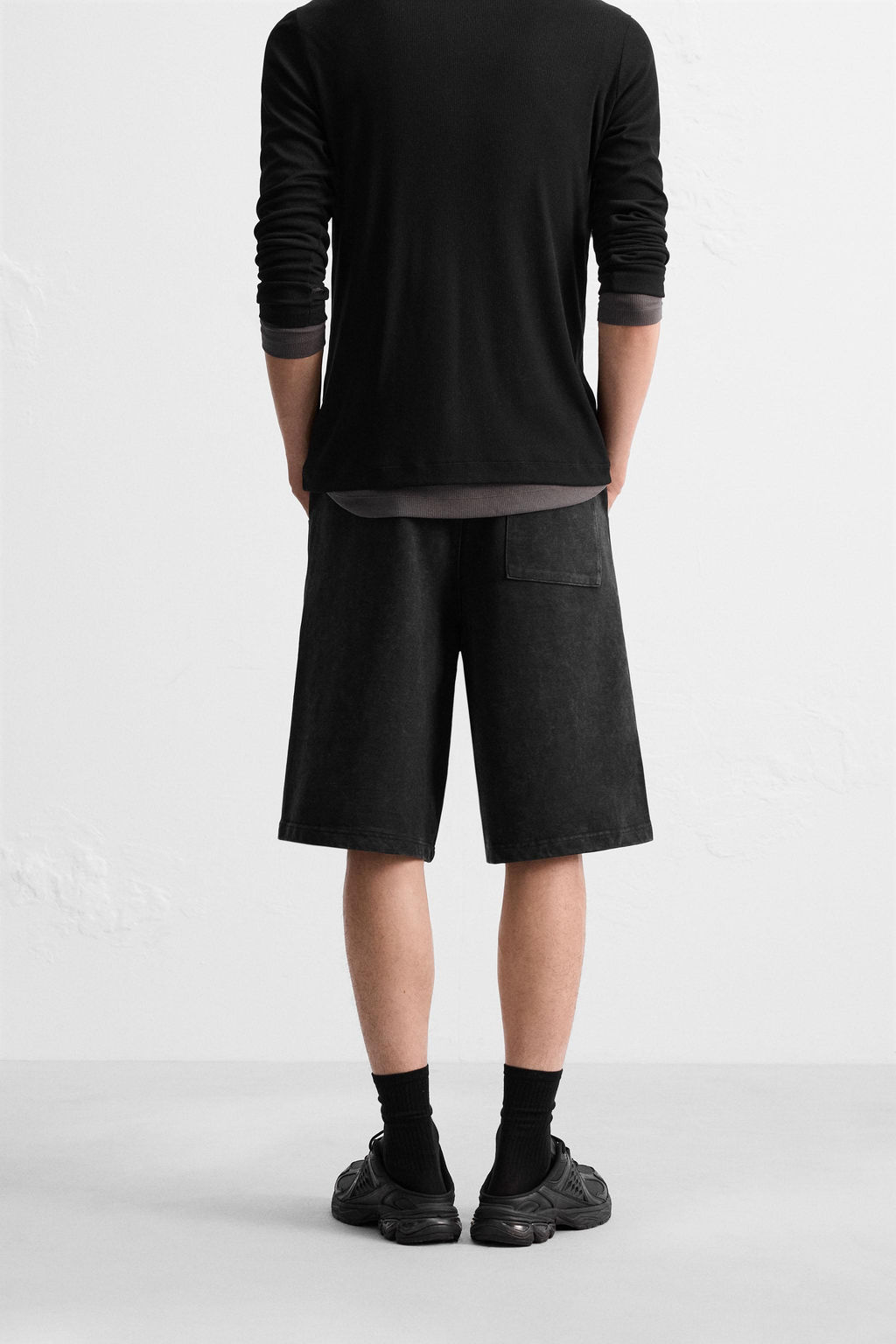 BERMUDA JOGGER BAGGY FIT - Zara фото 3