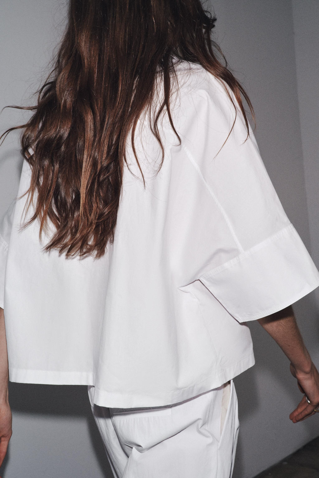 ZW COLLECTION POPLIN SHIRT - Zara фото 3