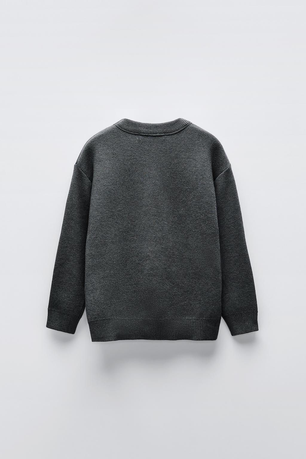 PLAIN KNIT SWEATER - Zara фото 5