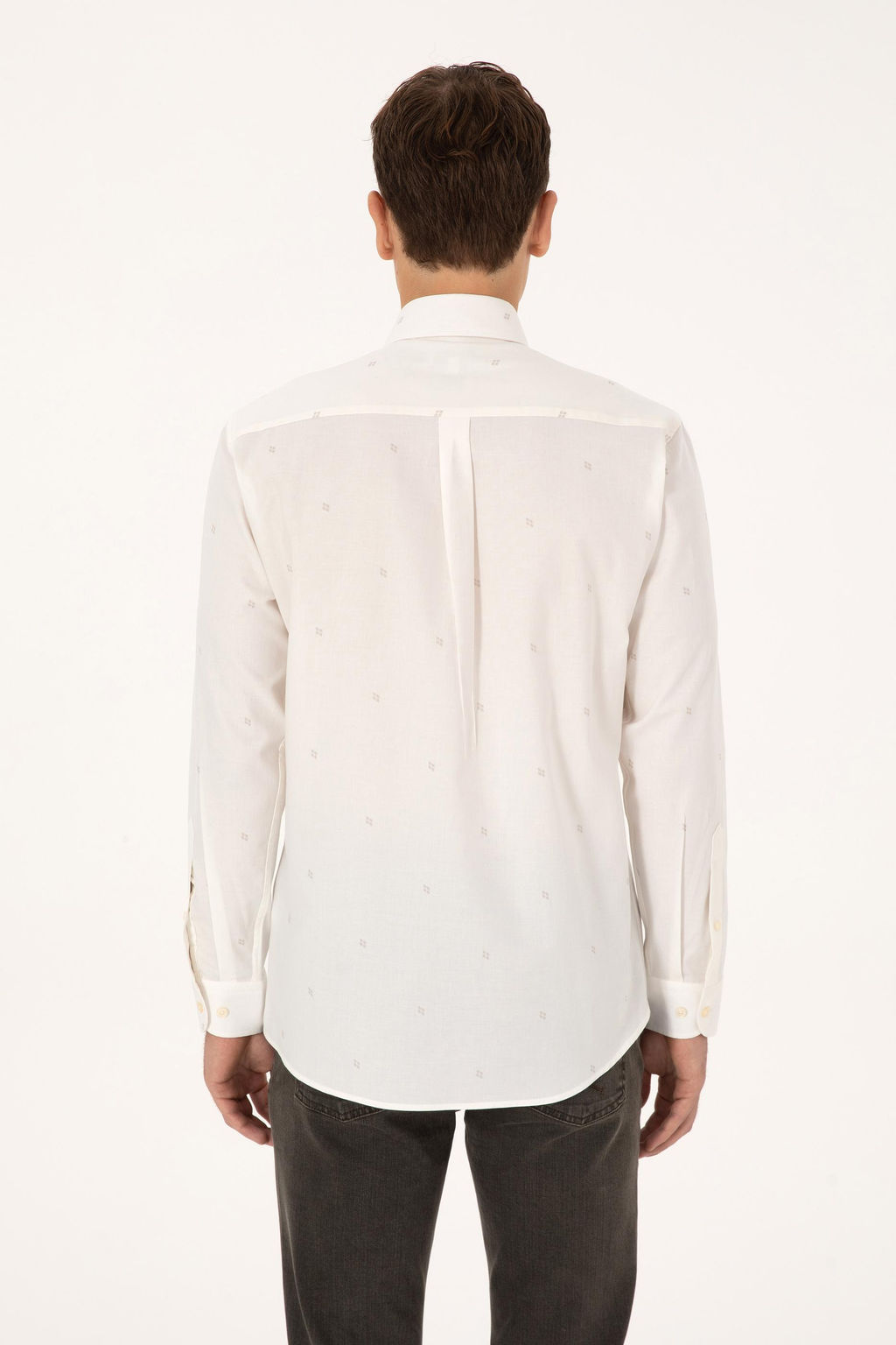 Erkek Krem Uzun Kollu G_mlek - U.s. polo assn фото 5