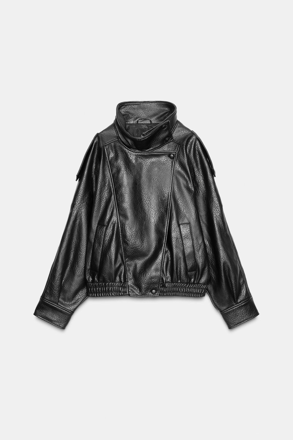 FAUX LEATHER JACKET - Zara фото 9