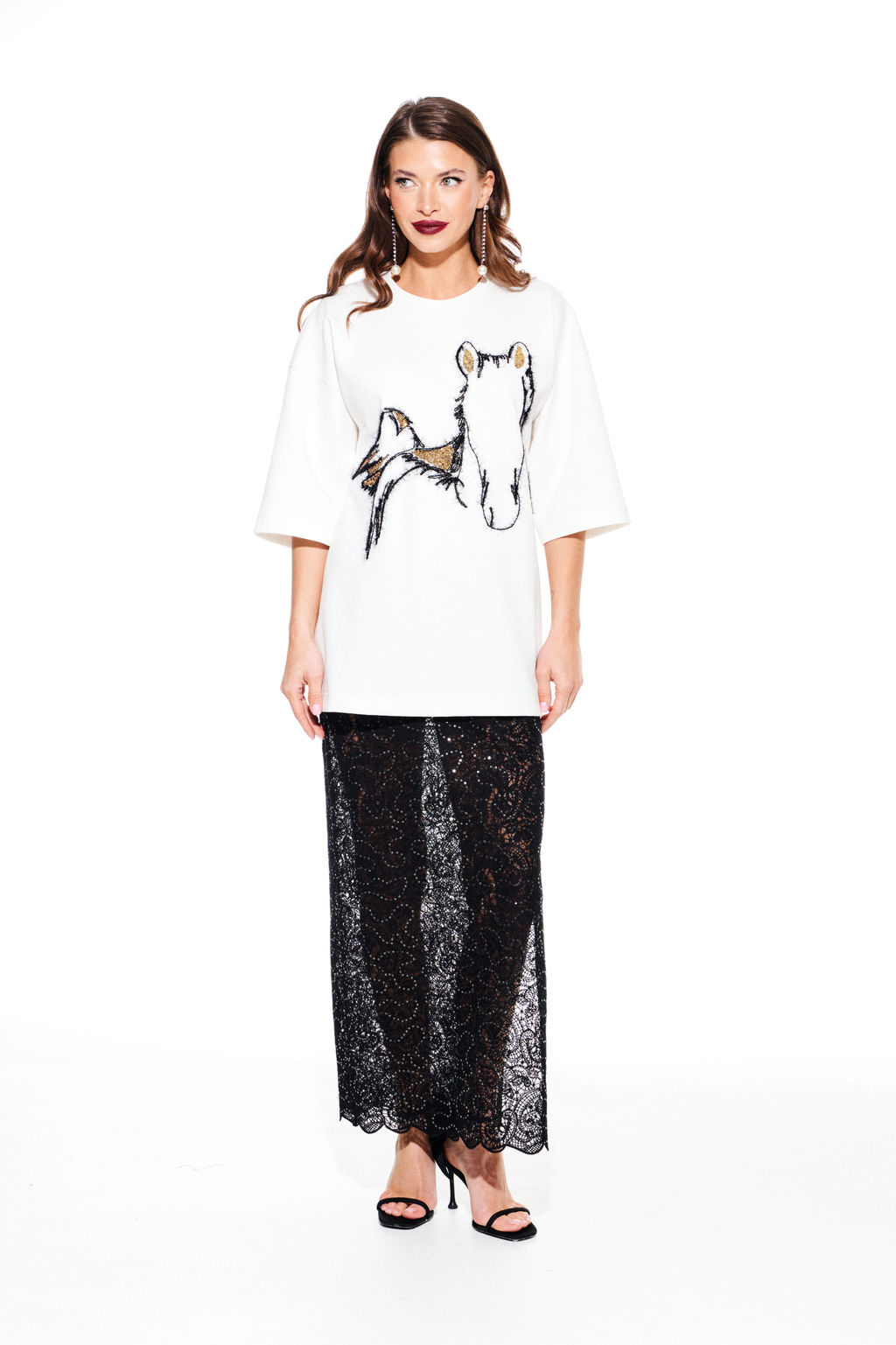 Юбка женская новый год