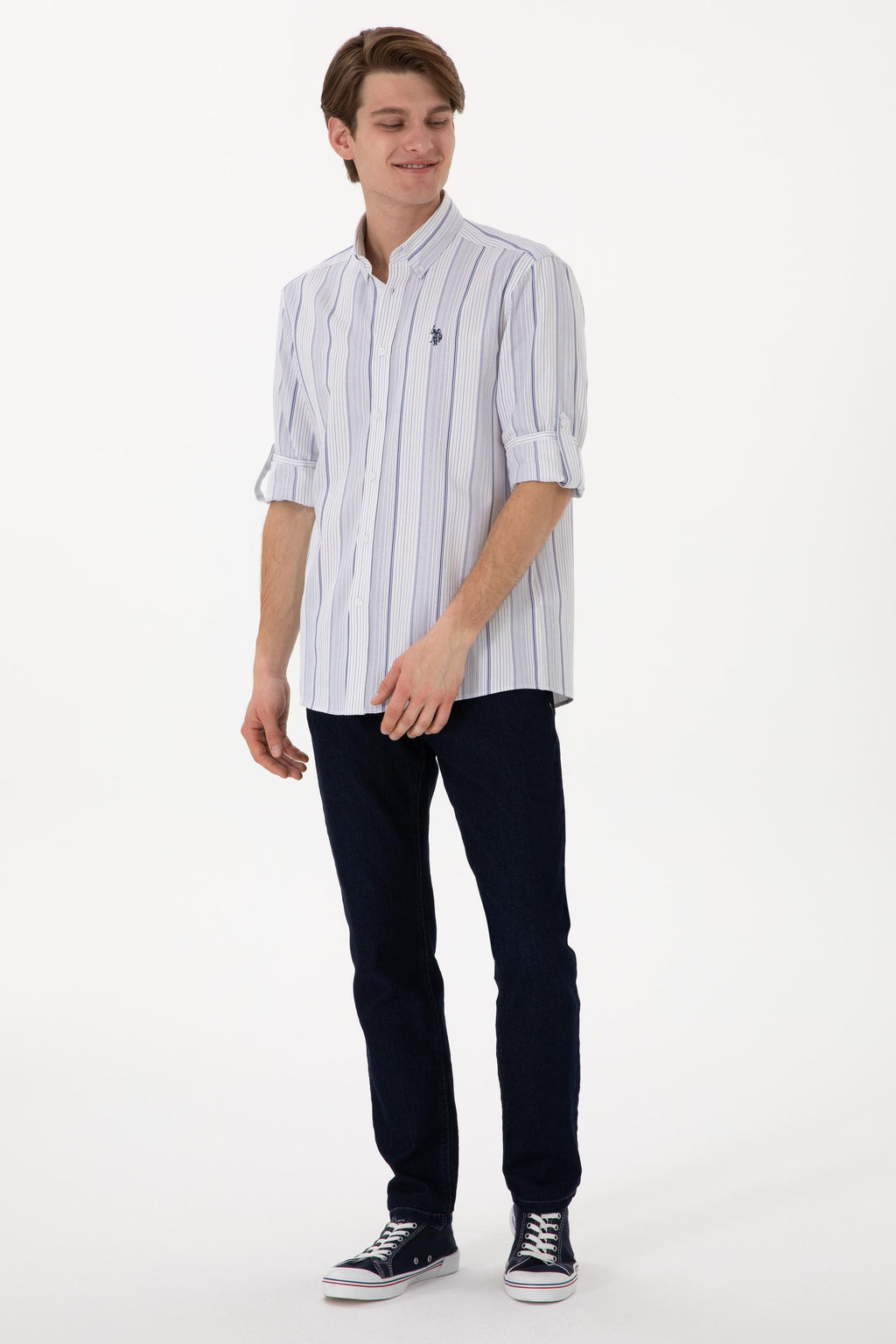 Erkek Lacivert Uzun Kollu G_mlek Sepette S_rpriz _ndirim - U.s. polo assn фото 4