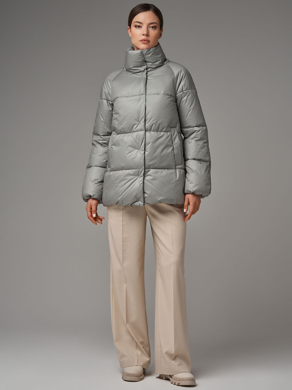 Пуховик женский 

АРТ. 71723z фисташковый/42 - Hoops фото 8