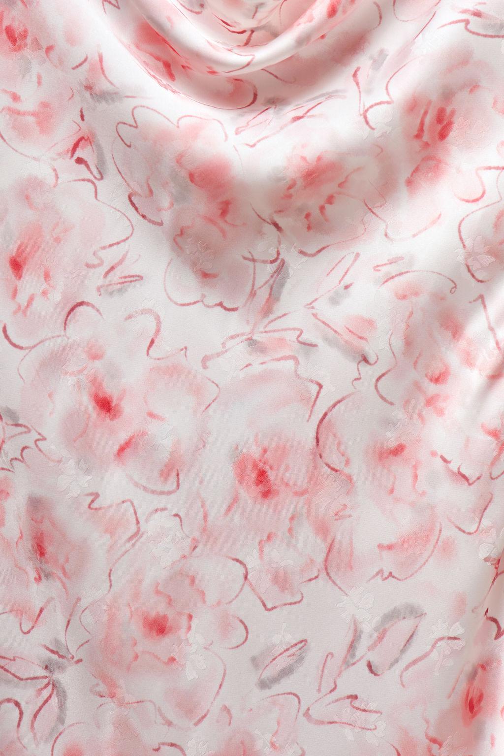 Платье комбинация с цветочным мотивом