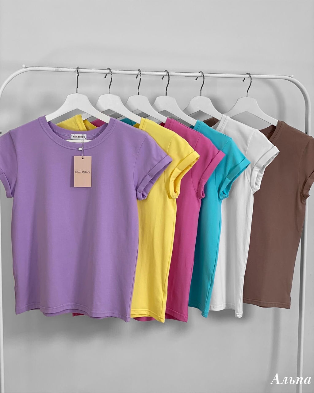 Футболка Альпа (капучино) - Nadi bordo фото 4