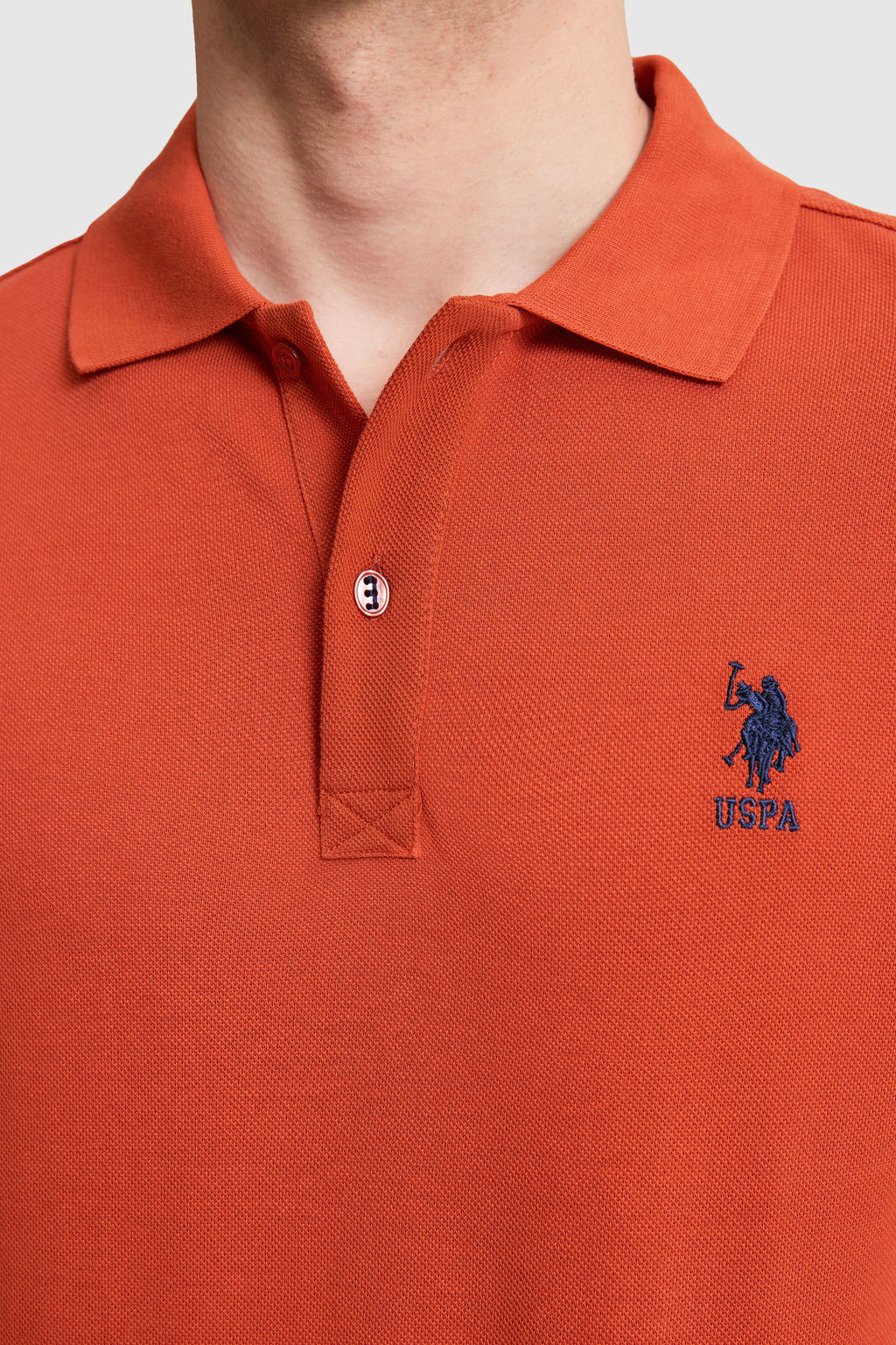 Erkek Kiremit Basic Sweatshirt - U.s. polo assn фото 4