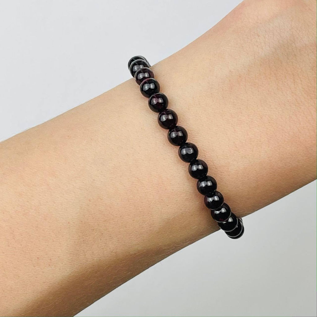 Браслет из Граната (Пироп) 15 см