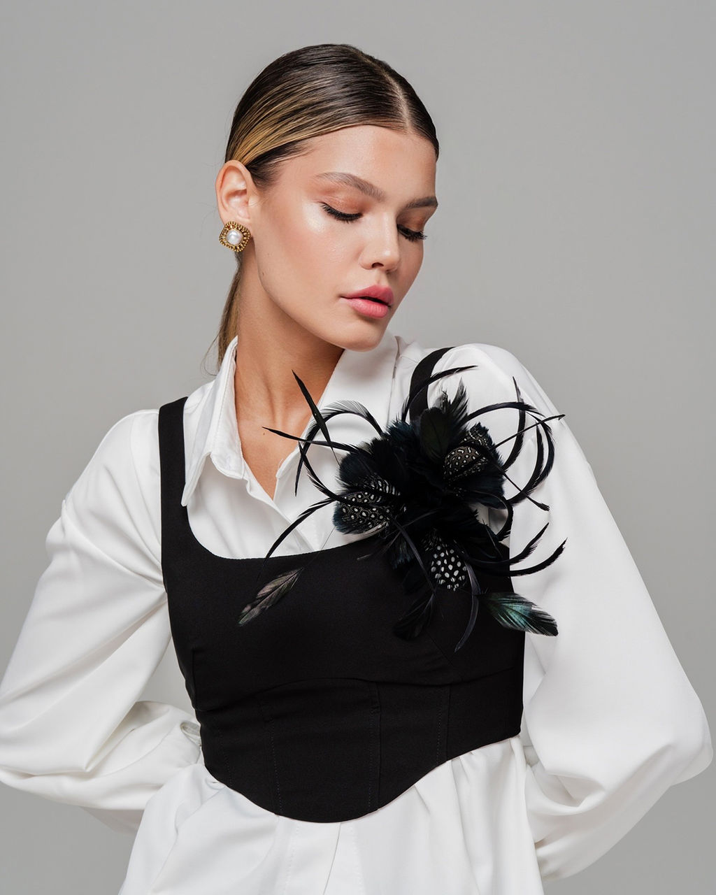 Брошь из органзы РУЧНОЙ РАБОТЫ - Sahar art lab фото 9