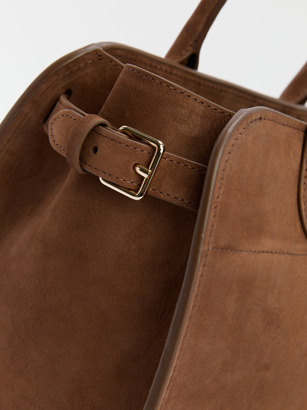 Женский тоут CALZETTI ASHLEY MEDIUM Артикул 4406305, бежево-коричневый фото 3