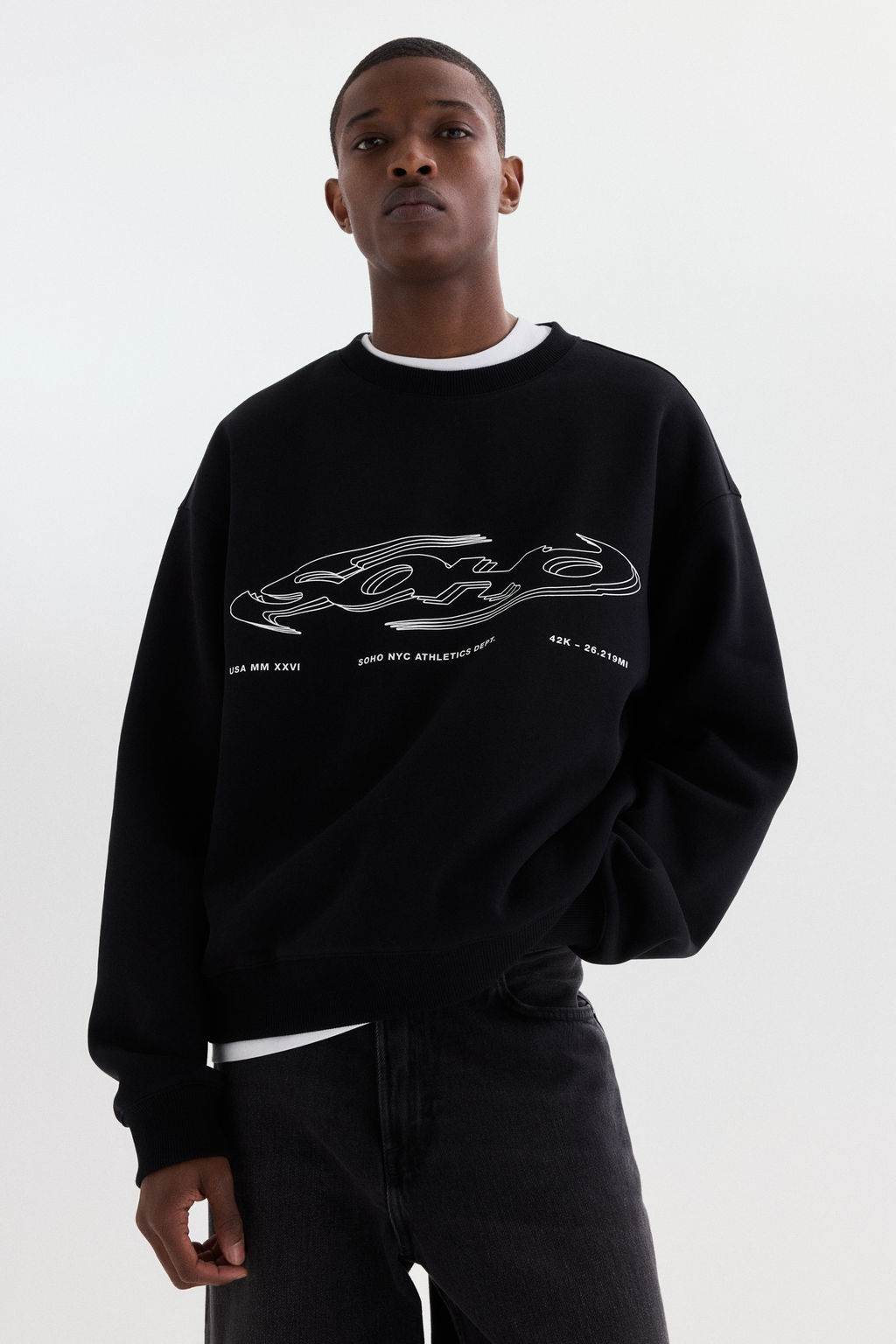 Sudadera Loose Fit - H&m фото 3