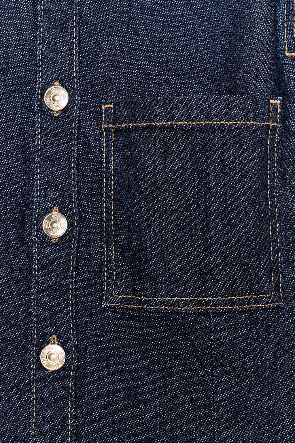 Z1975 FITTED DENIM SHIRT - Zara фото 8