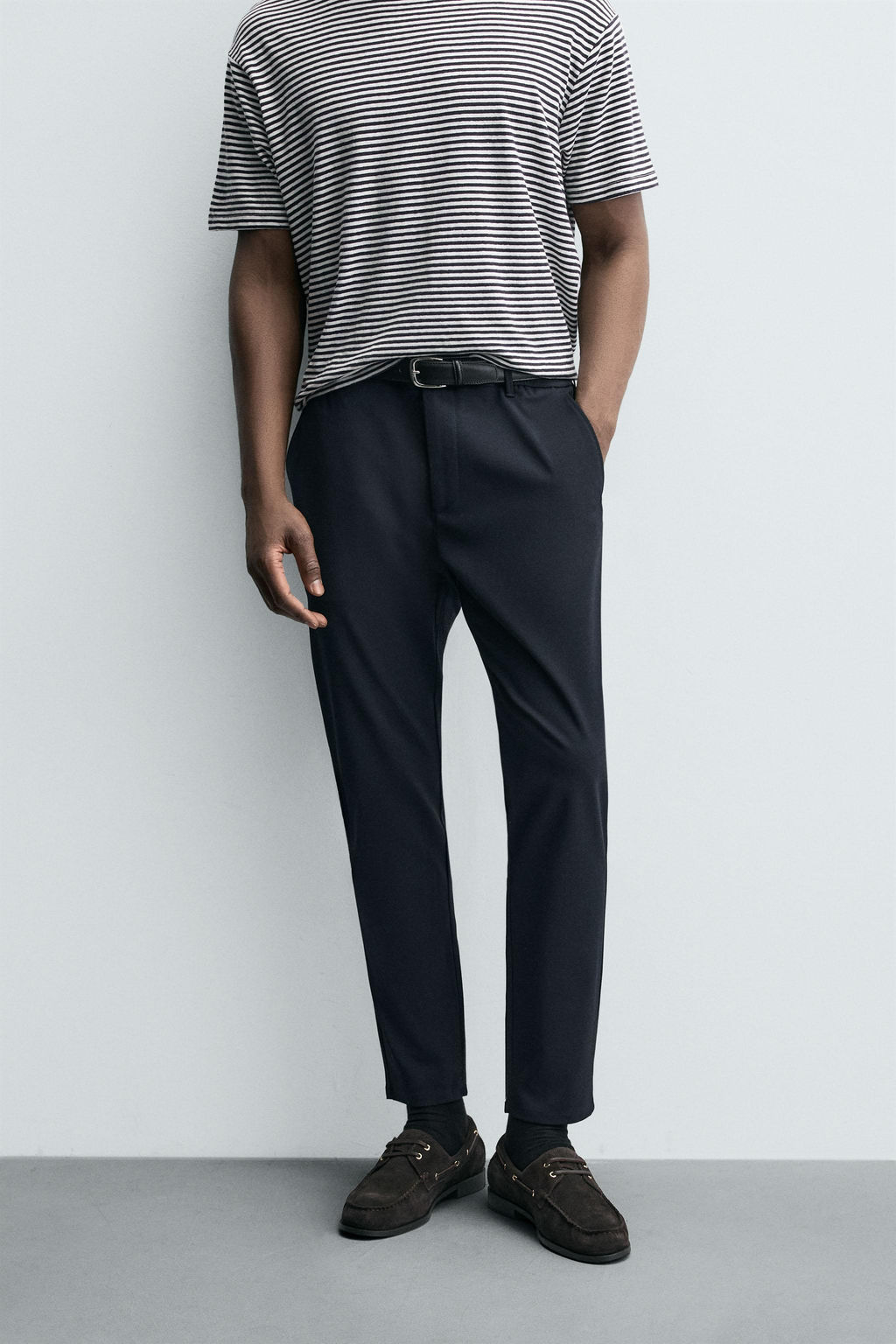 SLIM FIT COMFORT TROUSERS - Zara фото 11