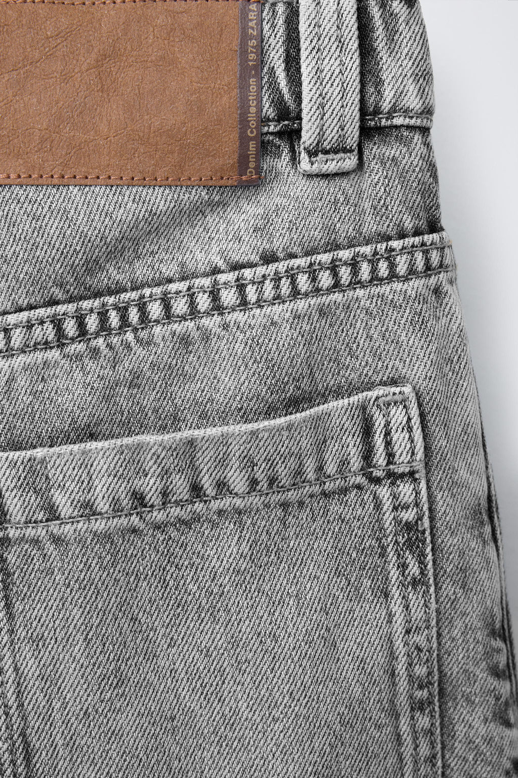 RELAXED BAGGY JEANS - Zara фото 4