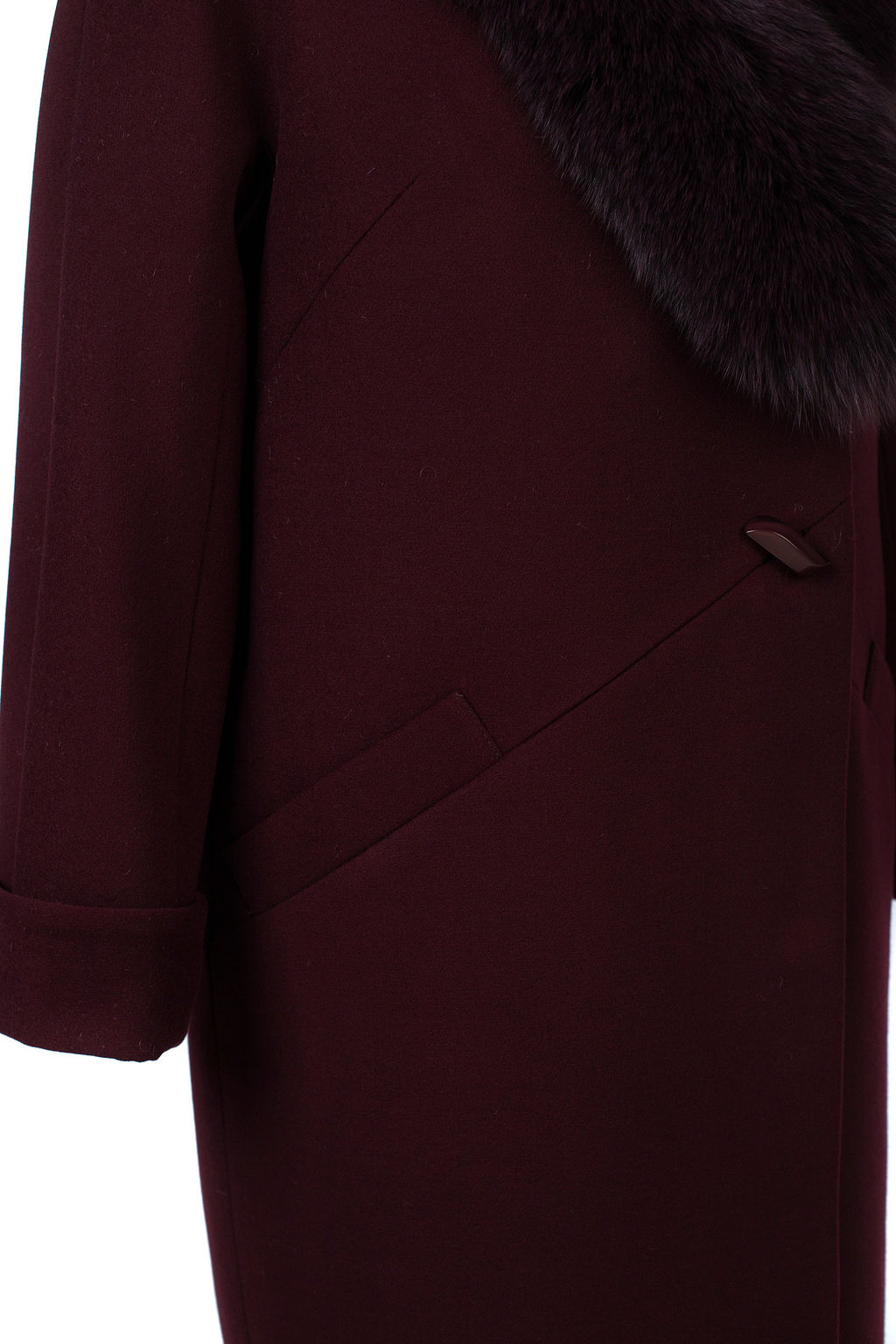 Мех натуральный (песец) Пальто утепленное Термофинн 100 г - El podio фото 11