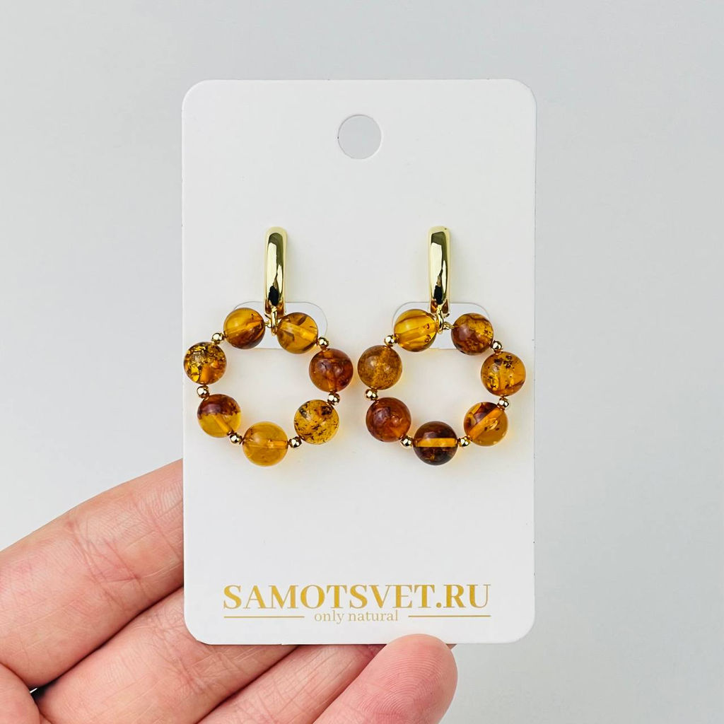 Серьги из Янтаря