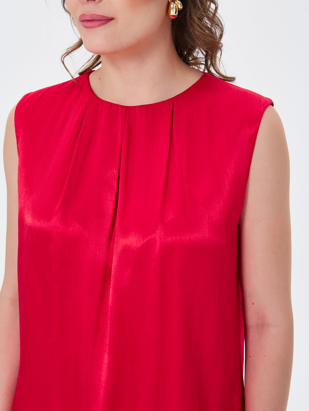 Блузка со складками - Marchello marchellini фото 8