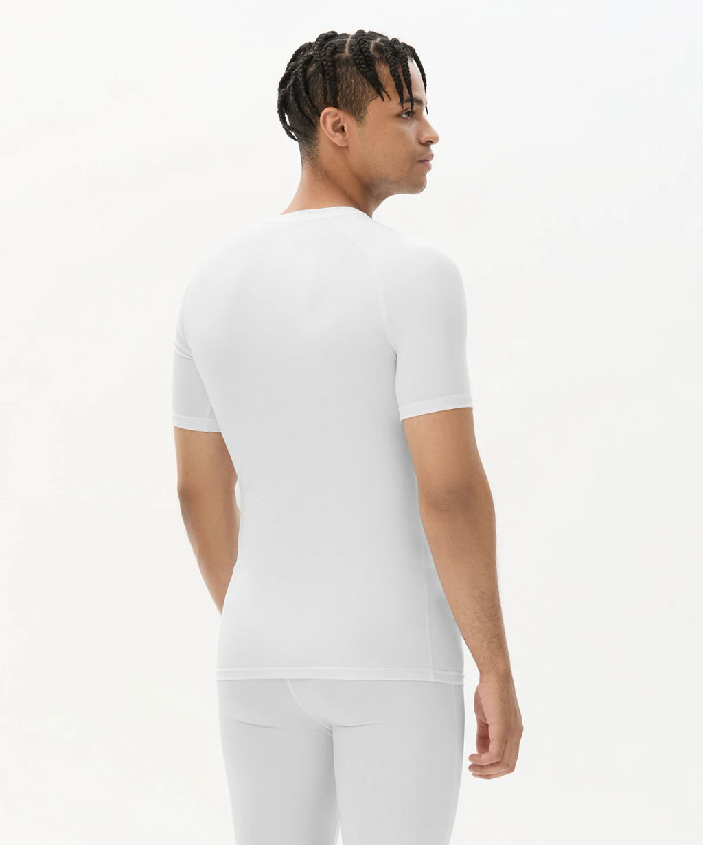 Футболка компрессионная с коротким рукавом JOGEL CAMP PerFormDRY Baselayer SS Tee, белый  фото 6