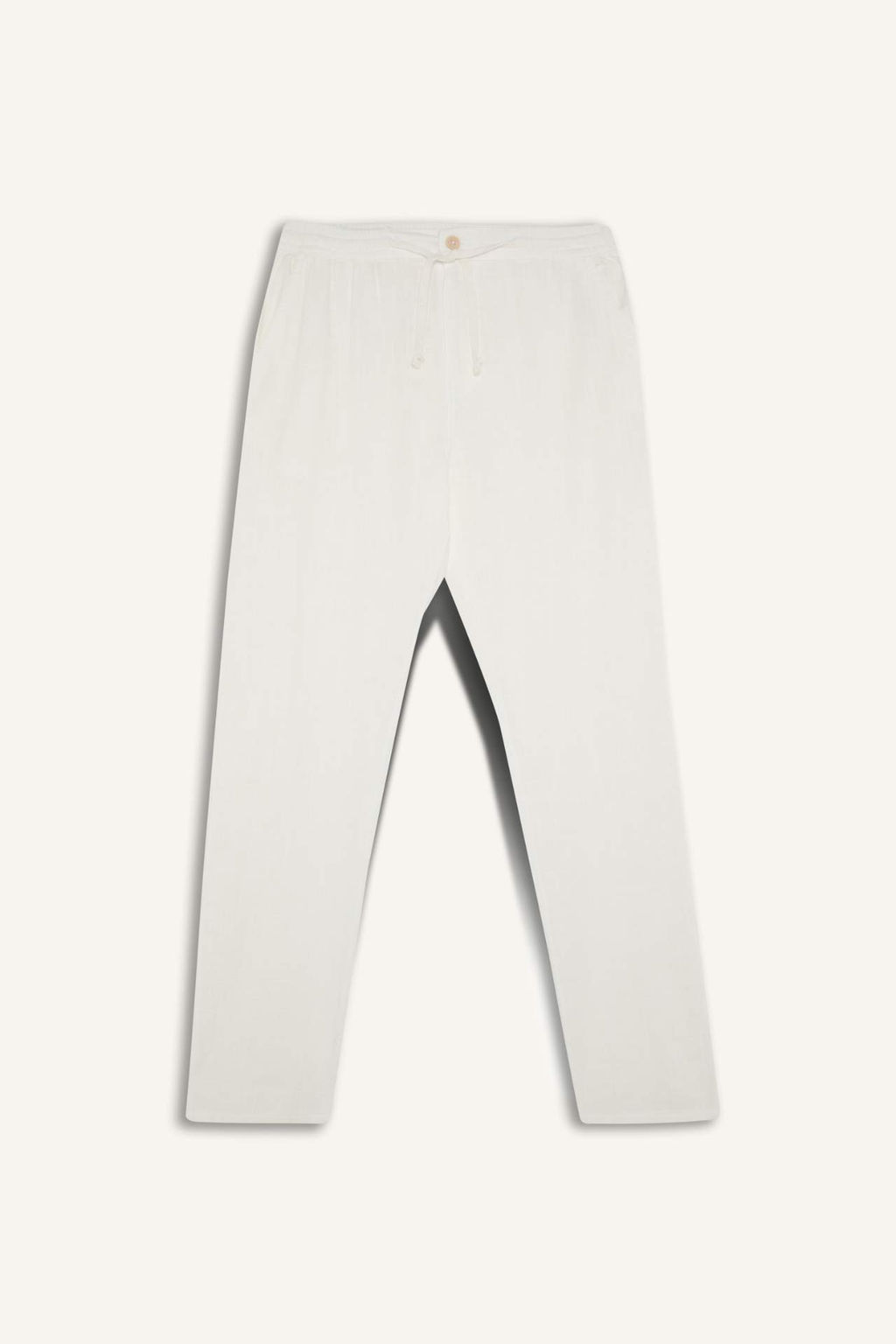 Yazl?k Jogger Pantolon Slim Fit Dar Kesim Duz Paca Pamuklu Cepli - Defacto фото 10