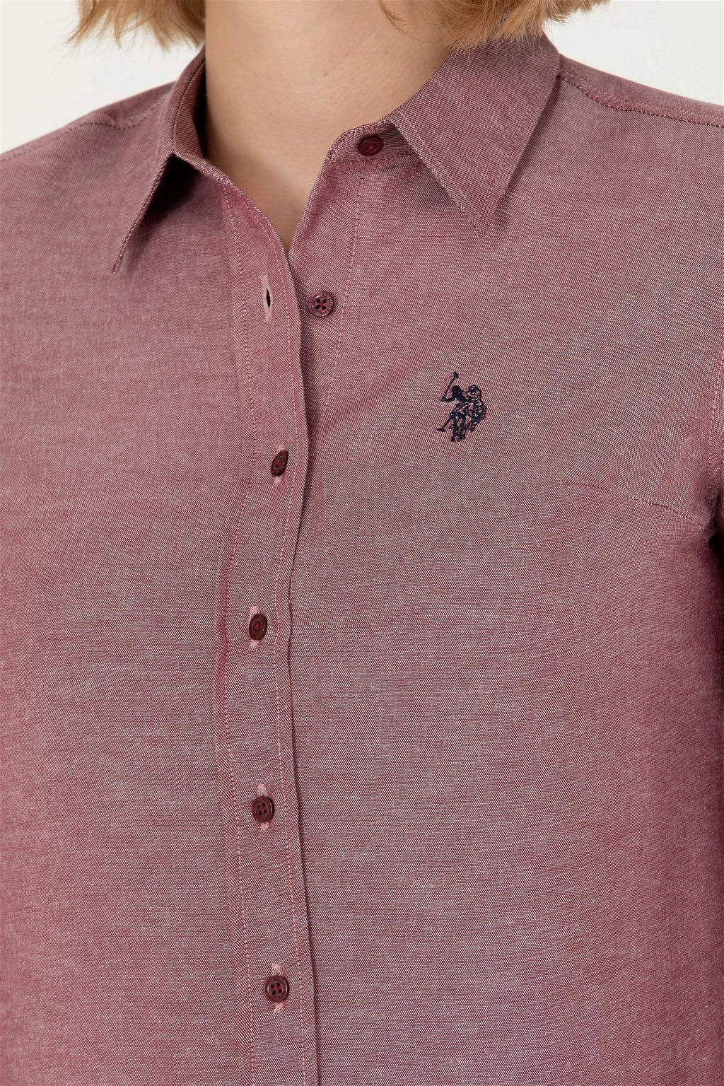 U. S. Polo Assn Женская черная базовая рубашка с длинным рукавом Неожиданная скидка в корзине - U.s. polo assn фото 14