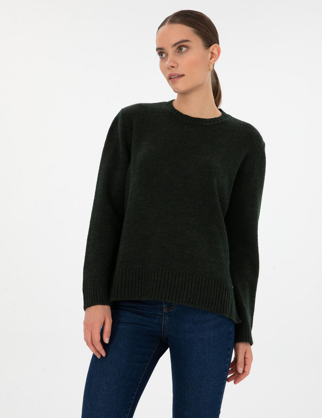 Koyu Ye_il Comfort Fit Kazak - Pierre cardin фото 3