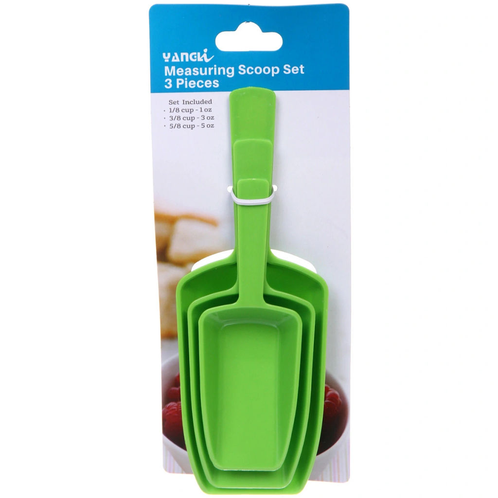 Цена за 3 шт. Совок для сыпучих продуктов в наборе3шт( (30мл, 90мл, 150мл)