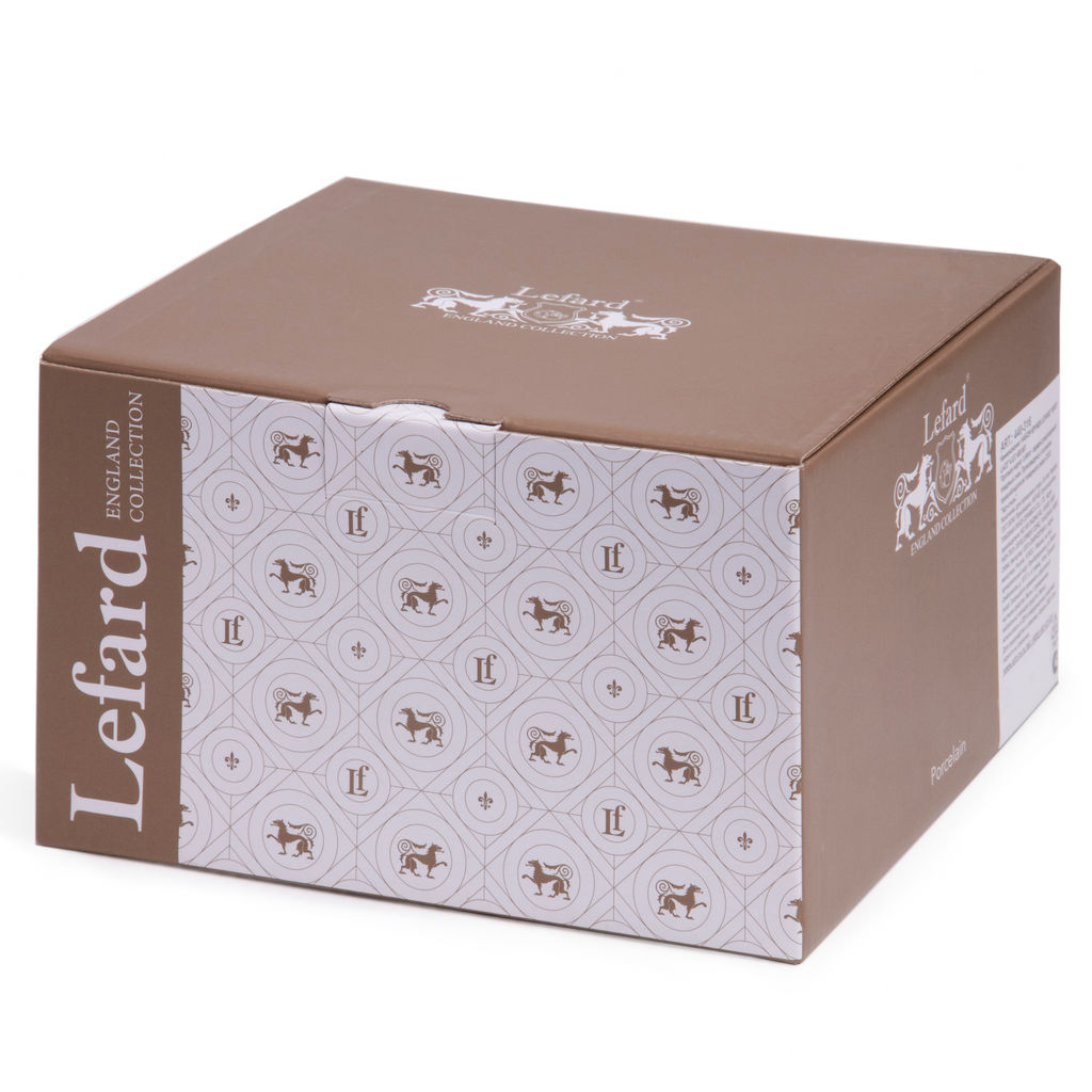 НАБОР КРУЖЕК LEFARD GREY LACE 4 ШТ. 400 МЛ  фото 3