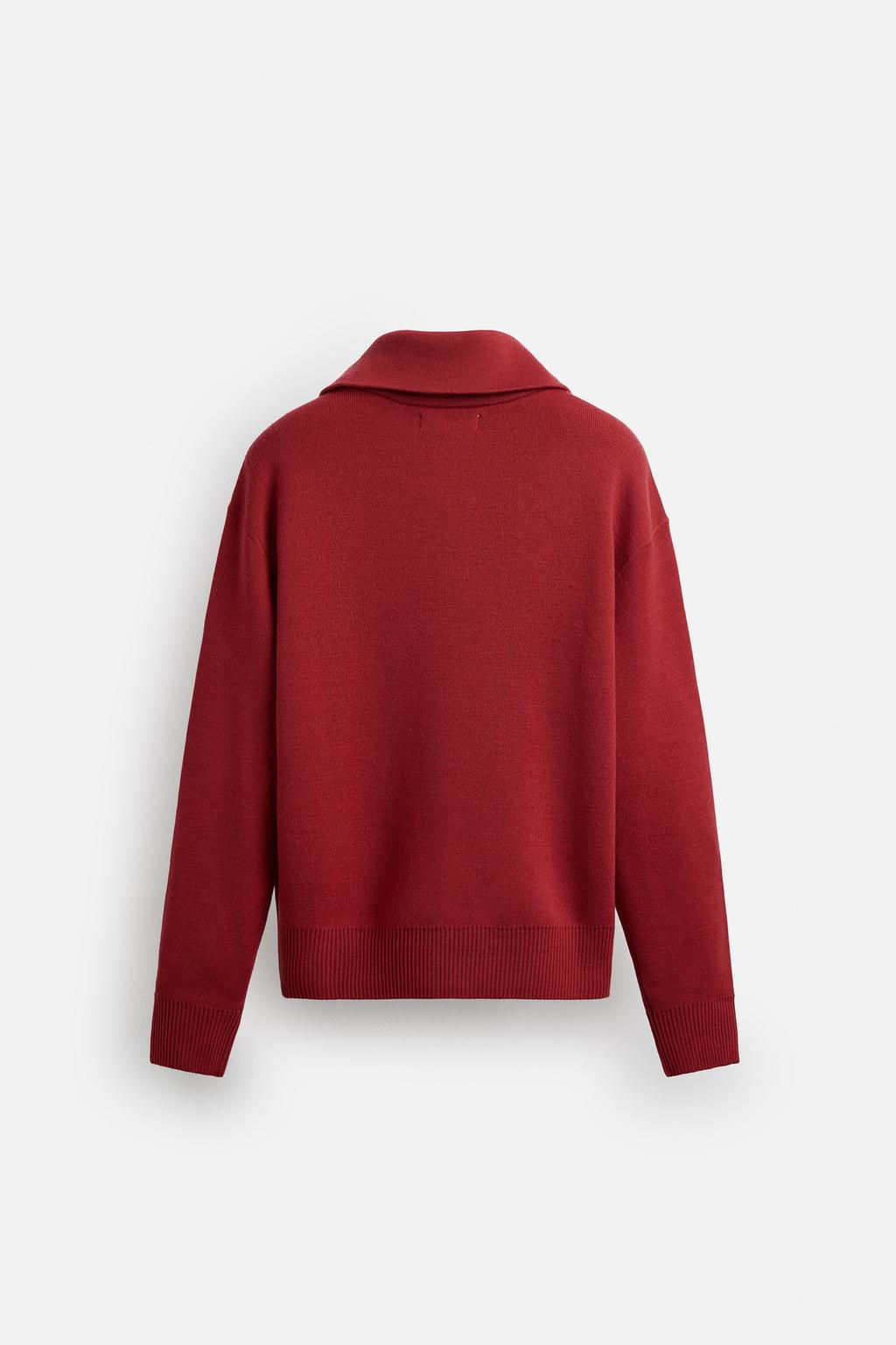 LIMITED EDITION ZIP NECK SWEATER - Zara фото 6
