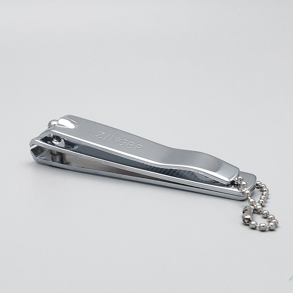 Zinger Книпсер для ногтей большой с цепочкой / Classic SLN-604-C, 13 мм  фото 3